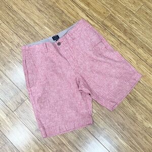 J. Crew Jcrew Men Linen-Cotton Short Pink